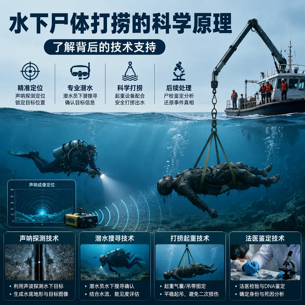 本溪水下尸体打捞的科学原理，了解背后的技术支持
